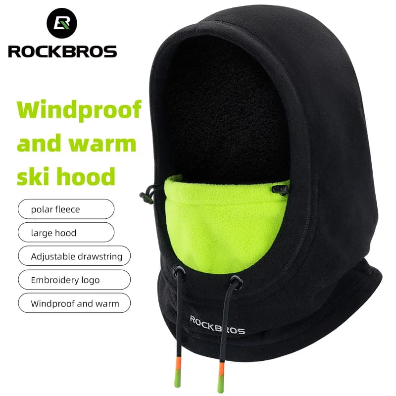 Vinter Vindtett Termisk Polarfleece Balaclava Lue