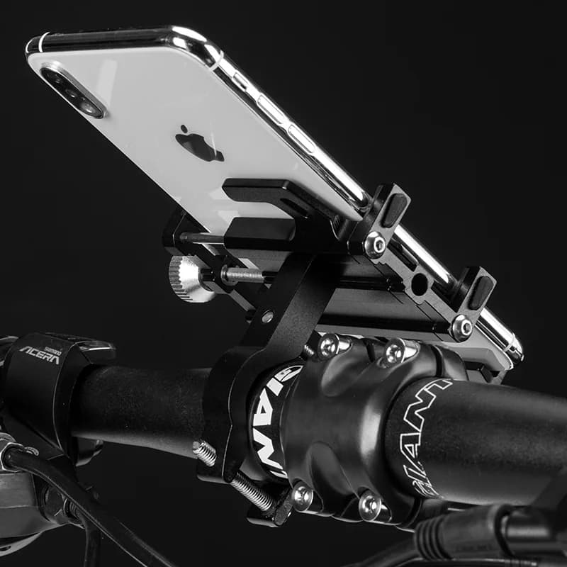 Aluminium 360° roterbar justerbar telefonholder