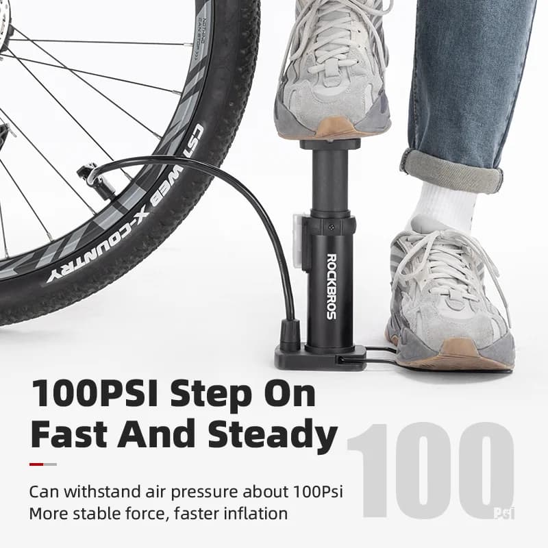 Bærbar minihåndpumpe 100PSI