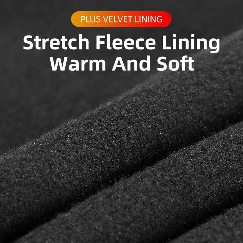 Vinter Vindtette Termiske Fleece Sykkelbensker