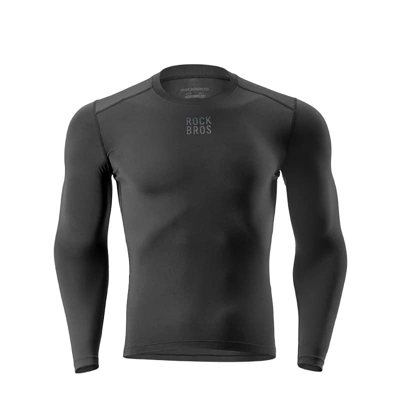 Termisk fleece genser med lange ermer for vinter sykling